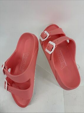VIKING Coral Dual-Buckle Slide Sandals